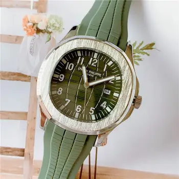 

Top Brand Carved Men's women Watch Stainless Steel Strap High Quality Fashion Designer Gold Black Watch