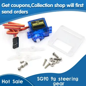 

Official Smart Electronics Rc Mini Micro 9g 1.6KG Servo SG90 for RC 250 450 Helicopter Airplane Car Boat For Arduino DIY