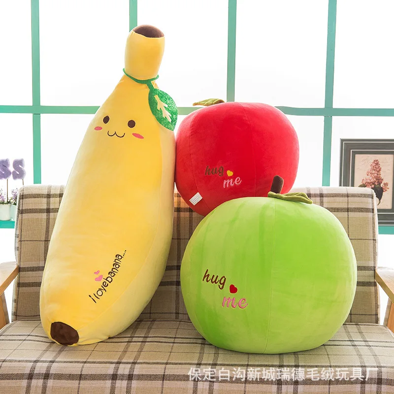 

Software Banana Pillow Doll down Cotton Apple Plush Toys Girl'S Pajama Pillow Doll