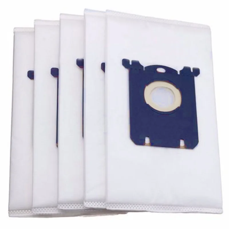 

Hot 5x Disposable Vacuum Cleaner Dust Bag Nonwovens For Philips Electrolux S-bag