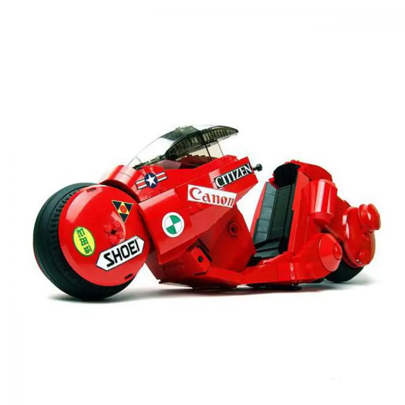 

legoinglys 1143Pcs Building Blocks technic 03001 JINTIAN Citizen Akira Motobike Motorcyle Model Children Toys Bricks 4px To DE