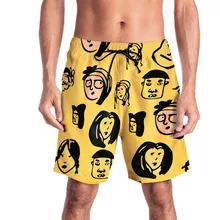 Быстросохнущие шорты для плавания с карманами для мужчин, одежда для плавания, Мужской купальный костюм, плавки, летняя пляжная одежда, боксеры для серфинга