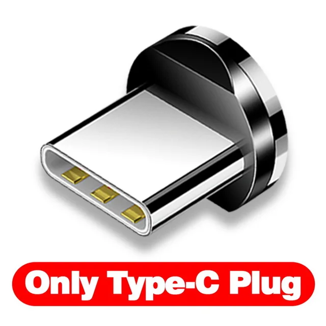 Only For Type C Plug INIU световой поток магнитного освещения USB кабель для iPhone XR X 7 8 микро Тип C зарядное устройство Быстрая зарядка магнит зарядка USB-C тип-c - Цвет: Only For Type C Plug
