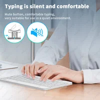 Keyboard For Tablet Android iOS Windows Wireless Mouse Keyboard Bluetooth-compatible Rainbow Backlit Keyboard For iPad Phone 6