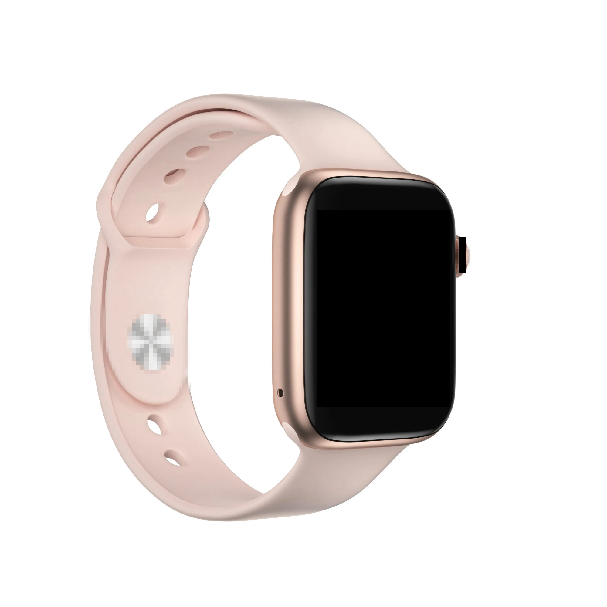 gold Iwo 8 lite plus, мужские умные часы, Женская Серия 4, Bluetooth, музыка, пульсометр, часы, 4, умные часы для Apple iphone, huawei, xiaomi - Цвет: gold