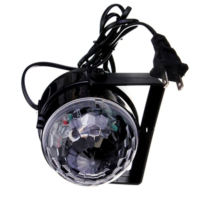 Мини 3 Вт RGB светодиодный светильник/Ligero кристалл магический шар сценический светильник ing лампа вечерние Диско клуб DJ шоу 100-240 в ЕС/США штекер бар светильник s