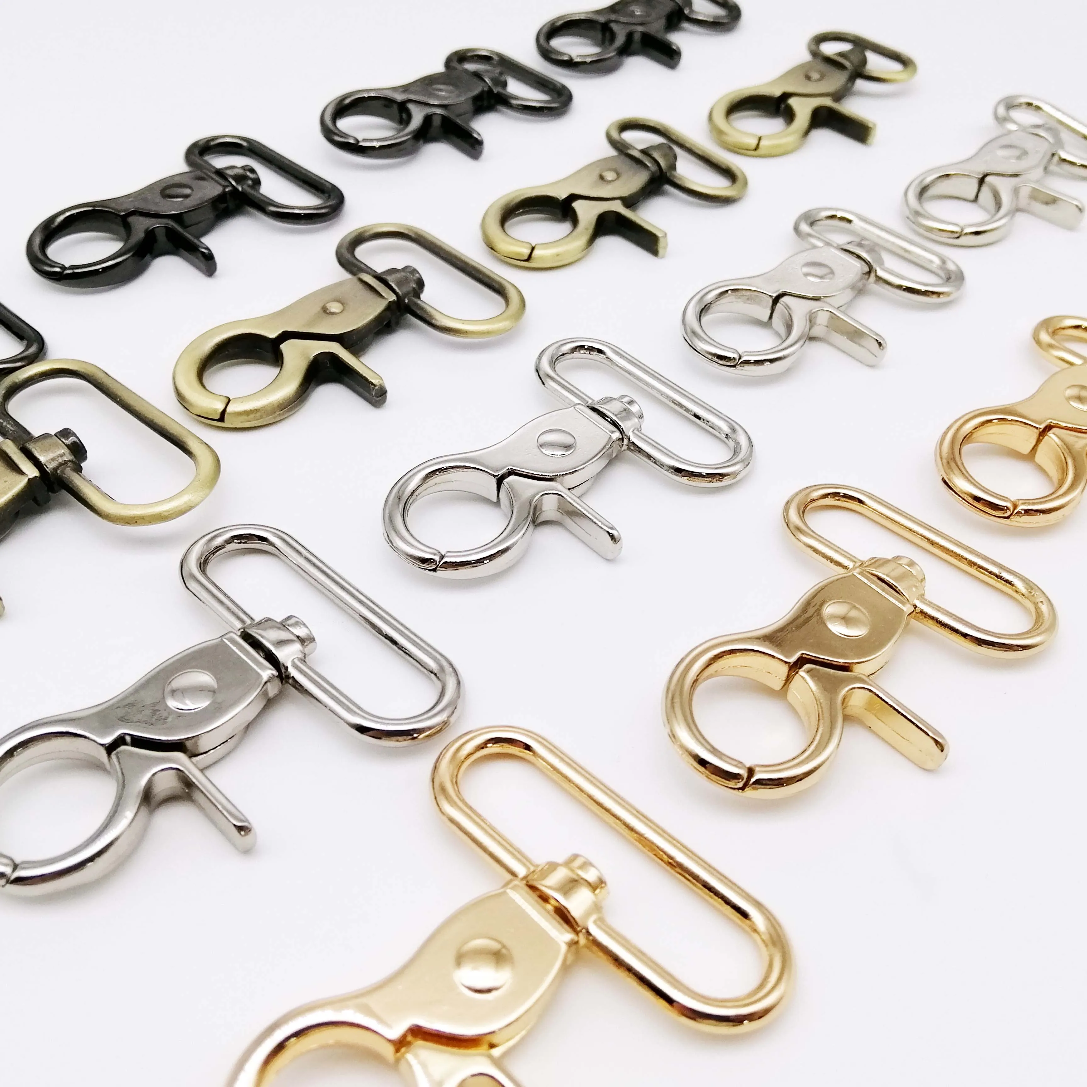 5pcs Swivel Lobster Leather Bag Handbag Purse Shoulder Strap Belt Clasp