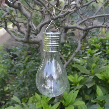 

1.2V Solar Panels LED Waterproof Solar Light Bulb Rotatable Outdoor Garden Lamp Camping Hanging Stars Light Lamp Bulb Decoration