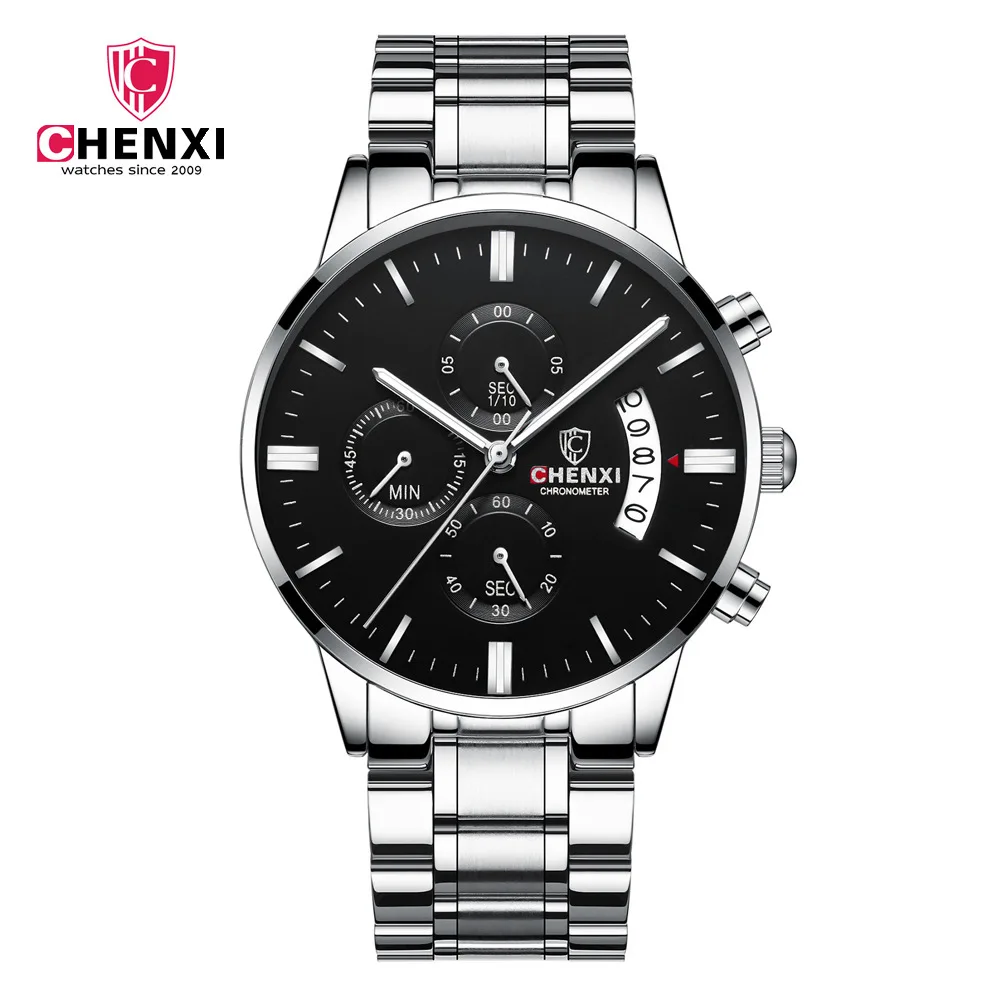

Douyin Hot Selling Dawn Table 907 Steel Belt Watch Multi-functional Sports Watch Men