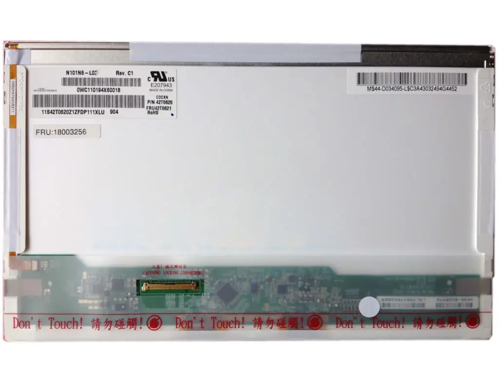 

Industrial display LCD screen N101N6-L03 10.1-inch LED notebook screen