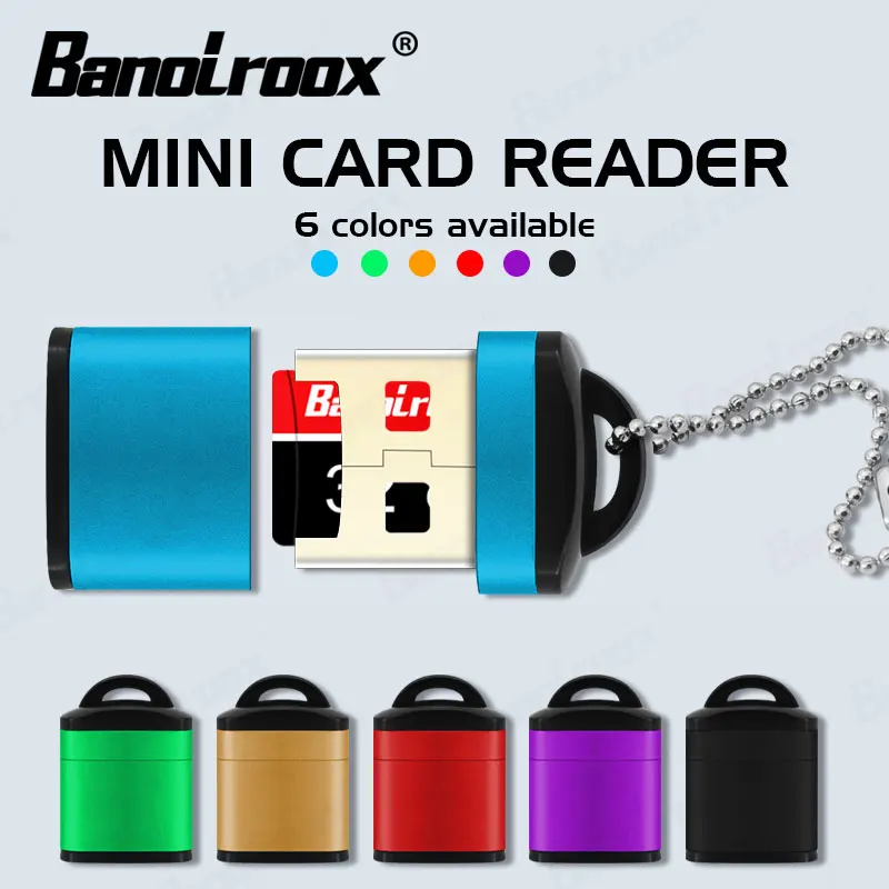 Цветной картридер для TF/Microsd карт высокоскоростной чтения micro USB 2 0 sd|Картридеры| |