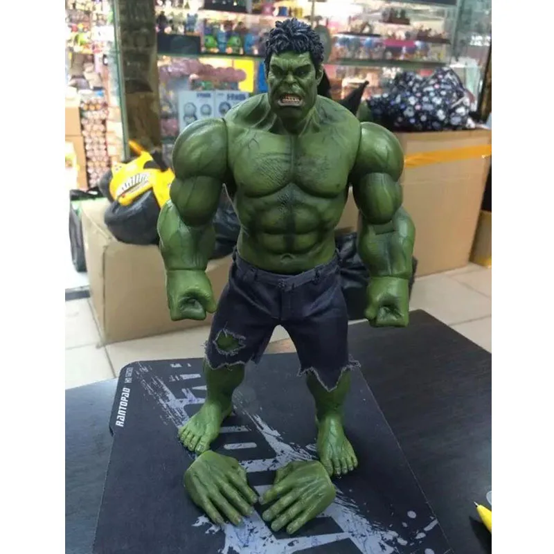 

Marvel the Avengers Green Superhero Super Heroes 1/6 Scale Pants Can Be Taken Off Pvc Action Figure Collectible Model Toys 26cm