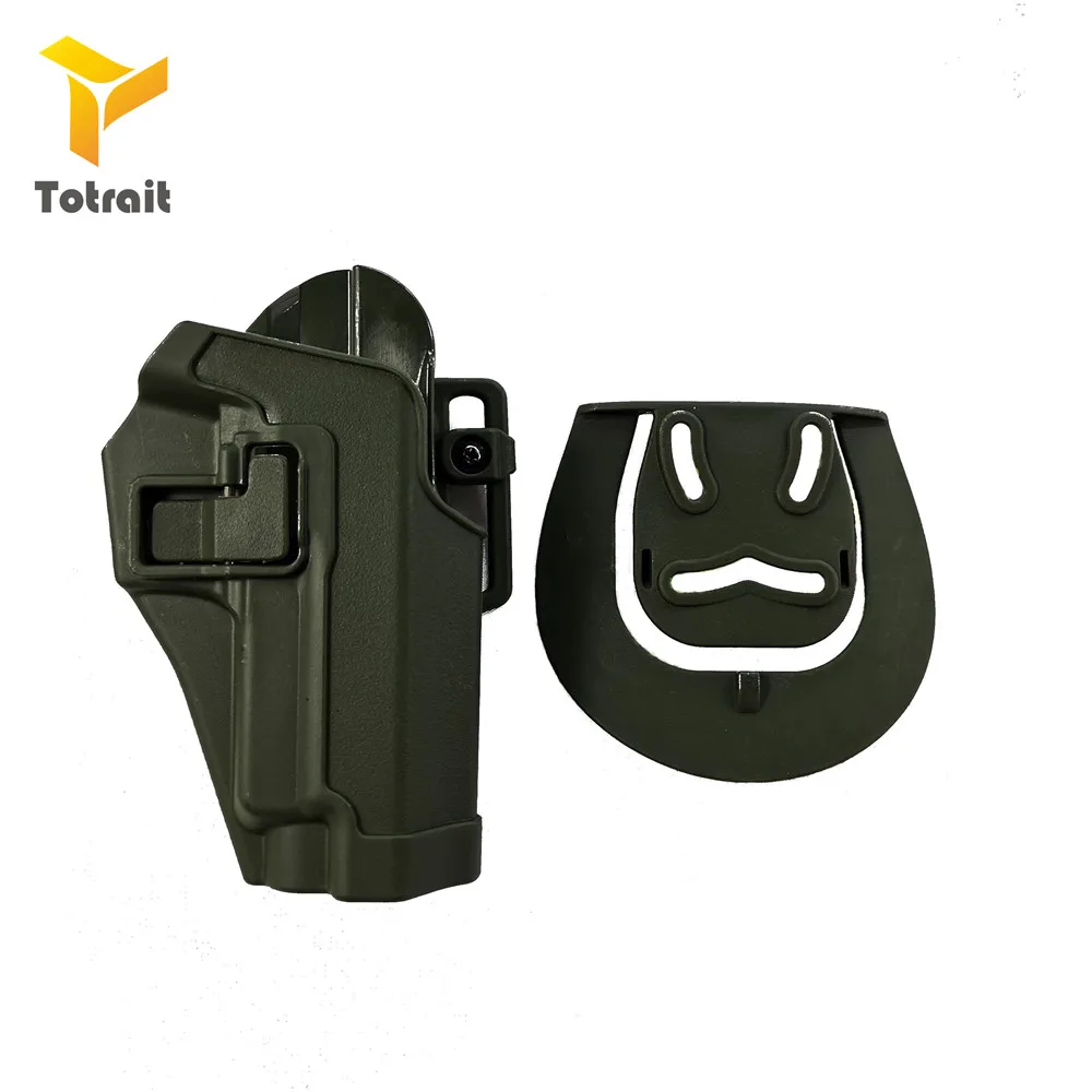 Тактическая кобура для пистолета TOtrait, подходит для P226 220 228 229, для пистолета, для правой руки, чехол для пистолета, аксессуары для кобуры - Цвет: green