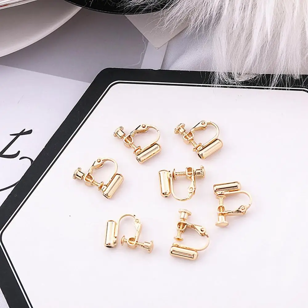 Ear Clip Converter No Ear Hole Screw Ear Clip DIY Handmade Clip on