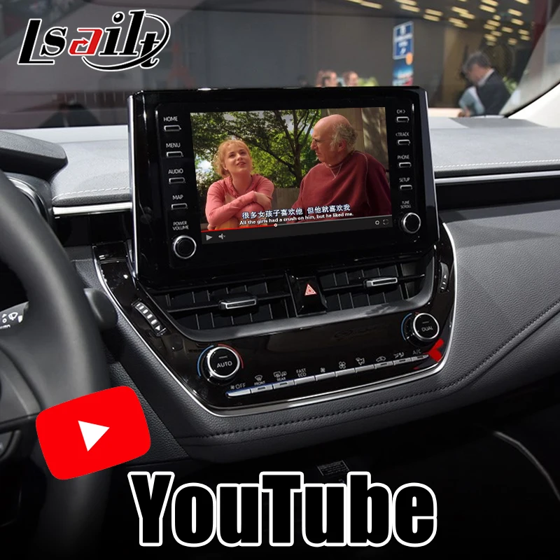 4 ГБ Lsailt Android 9 0 мультимедийный видеоинтерфейс для Corolla 2018 20 с навигацией YouTube Netflix в