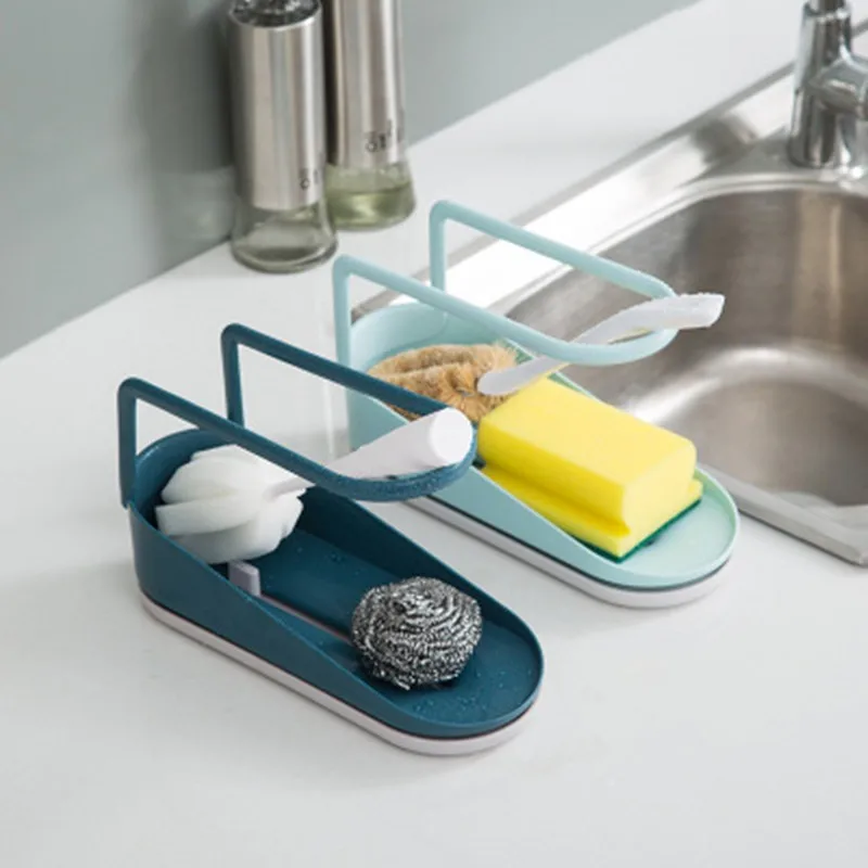 조 생활 수건 흡입 스폰지 홀더 철 접시 헝겊 랙 스토리지 수집기 비누 접시 드레인 선반 주방 주최자 바구니