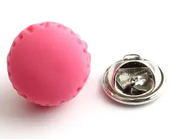 2 pcs Мультфильм Мороженое Макарон сладкий булавка брошь цветок симпатичный значок ювелирные изделия джинсовая сумка куртка воротник булавка на лацкане подарок на день рождения для детей - Цвет: 2 pcs