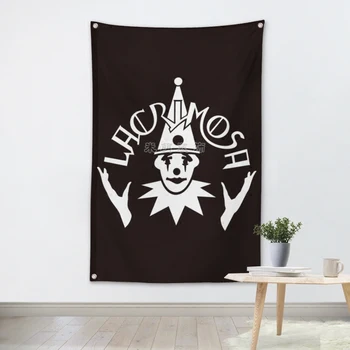 

Lacrimosa Big size rock band Sign retro poster 56X36 inches HD Banners Flags cloth art Living room studio decor