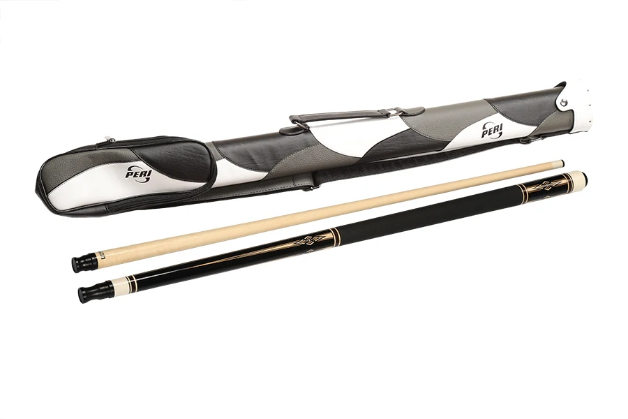 PERI LAILI LT-01Billiard кий для бассейна 12,5 мм черный ледяной Наконечник Длина 147 см Профессиональный кленовый вал Палка Набор с подарками - Цвет: B