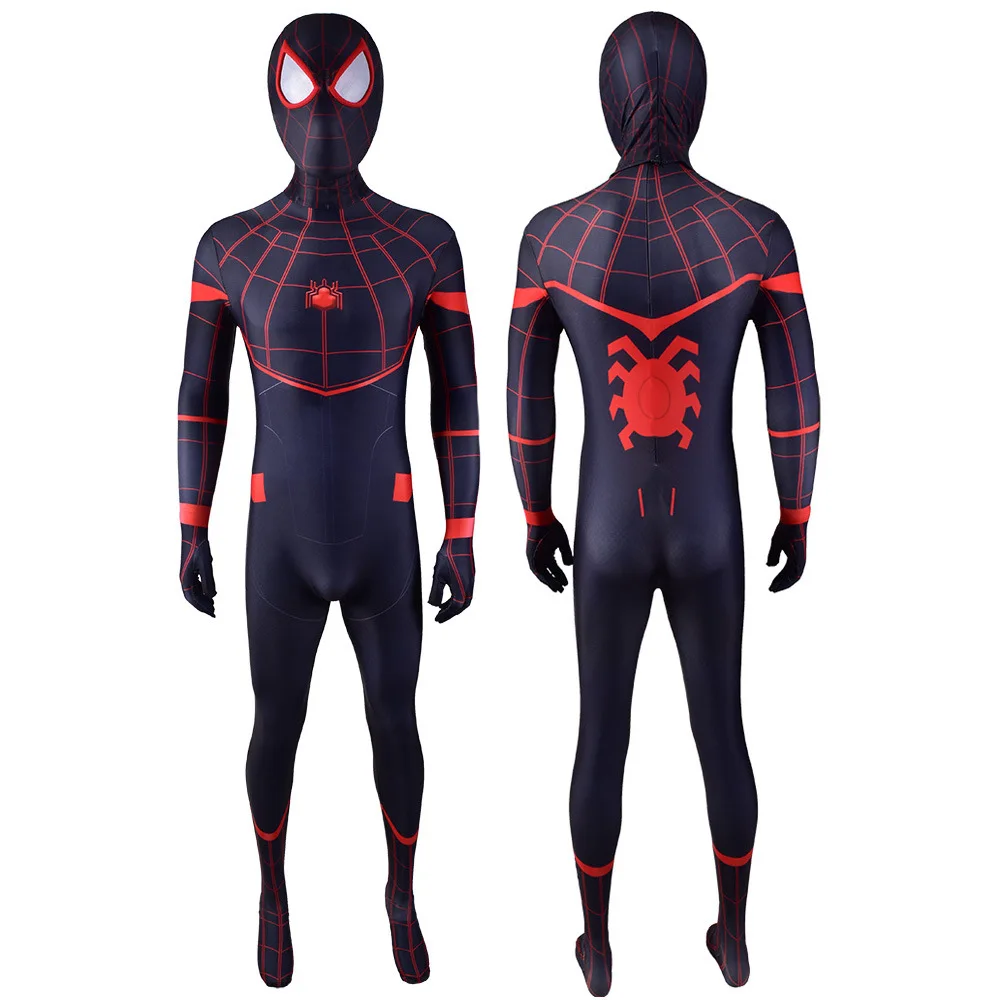 

Homecoming suit black bodysuit Superhero Zentai Suit Fancy Anime Clothes Jumpsuits