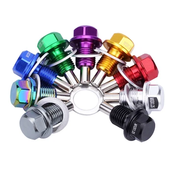 

1 Pc Magnetic Oil Plug Nut Oil Fuel Sump Nut For Infiniti Exus Nissan Scion M12*1.25 M12*1.5 M12*1.75 M14.1.25 M14*1.5 M20x1.5