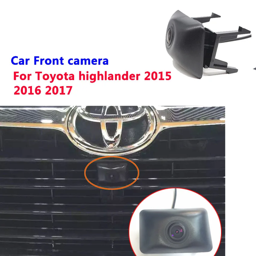 Car Special Front Hd Camera For Toyota Highlander 2015 2016 2017 High