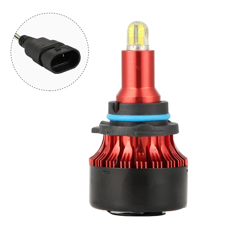 

Headlights High/Low Beam Waterproof Lamp Bulb 6500K 2PCS H4/HB2/9003 Car LED