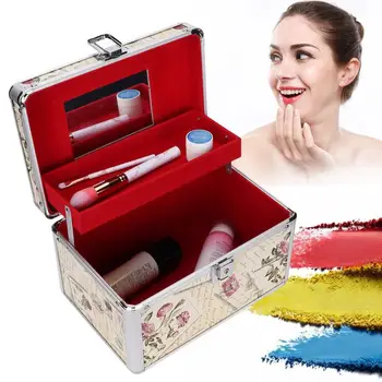 

Professional Large Capacity Beauty Cosmetic Case Eyelashes Extension Tools Empty Storage Box For Tattooing Makeup Accessories