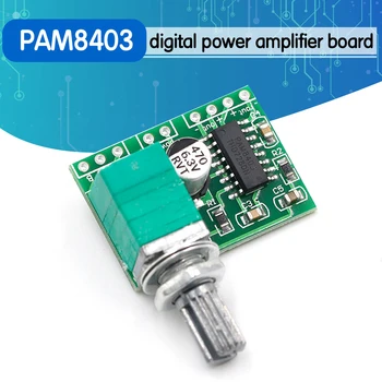 

PAM8403 5V Power Audio Amplifier Board 2 Channel 3W W Volume Control/ USB Power