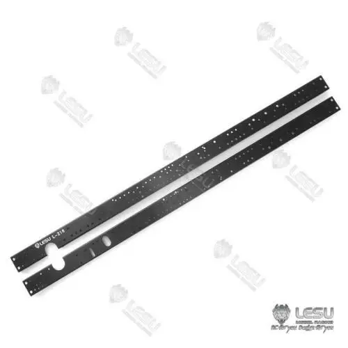 Metal Chassis Rail Set For 1/14 RC LESU Z0001 Benz 6*6 6*4 Tamiya Tractor Truck Parts TH16483 | Игрушки и хобби