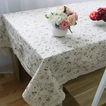 

Tablecloth dandelion cotton and linen universal cover tea table cloth sofa towel outing cloth table cover antependium