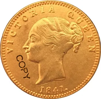 

24-K Gold plated 1841 British coins copy