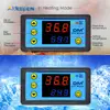 W3231 AC 110-220V DC 12V 24V Incubator Temperature Controller Thermometer Cool/Heat Digital Dual Display with NTC Replace W3230 ► Photo 3/6