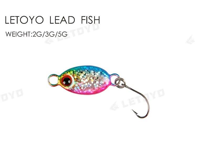 3G Micro Fishing Spoons Spoon Fishing Spinner Bait Two-side Farben 30cm^\ 3G Micro Fishing Spoons Spoon Fishing Spinner Bait Two-side Farben 30cm^\