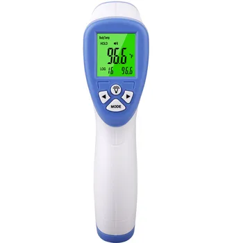 

Handheld Digital LCD Backlight Non-Contact Thermometer Adult Baby Infrared Forehead ℃/℉ Temperature Automatic Shutdown Function