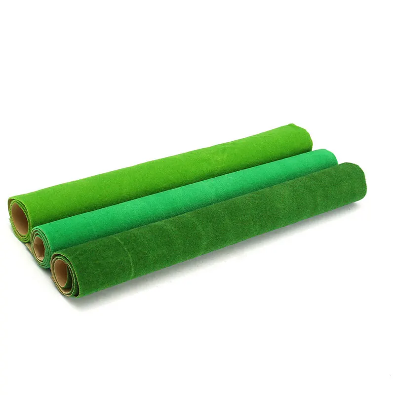 

Grass Mat Artificial Lawns Carpets for Building Model Doll Houses Garden Miniatures Model Making Floor Decoration 50x50cm