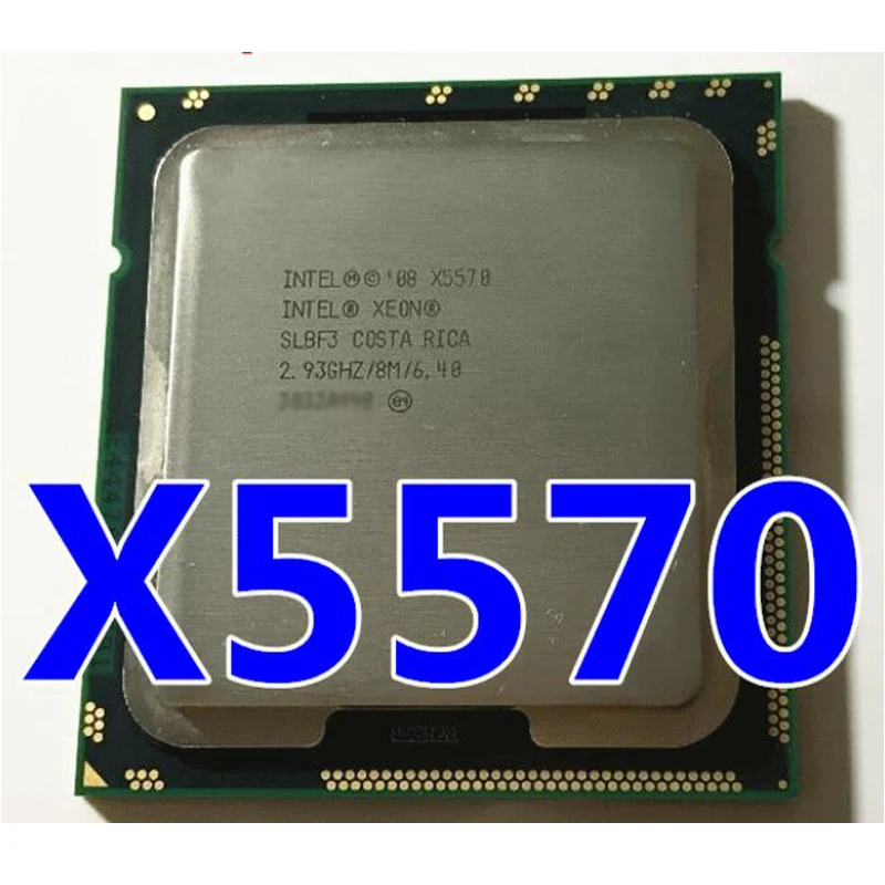 Материнская плата HUANANZHI X58 с ЦП Xeon X5570 2 93 ГГц кулер большой бренд RAM 8G(2*4G) REG ECC купить