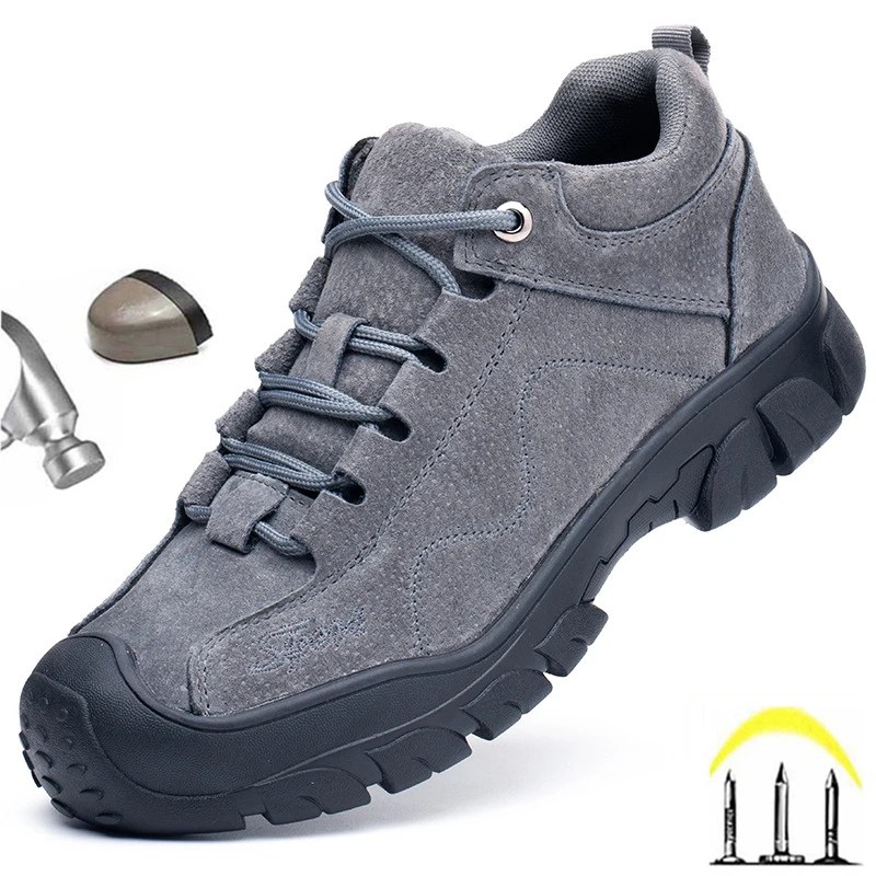 rubber toe work shoes