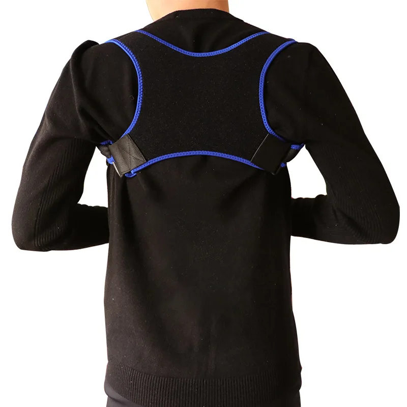 Cross Border Hot Selling Clavicular Belt Hidden Breathable Adjustable Clavicle Fixing Band Scapula with Quite Suspender Strap