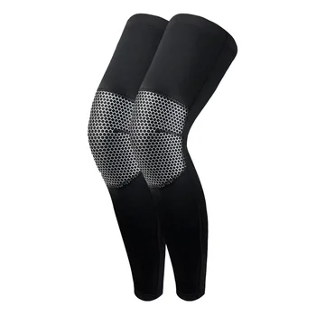 

2pcs/Set Extended Breathable Leg Protection Cycling Elastic Sleeves Kneecap Anti-Slid Press Kneepad For Man Woman Sports