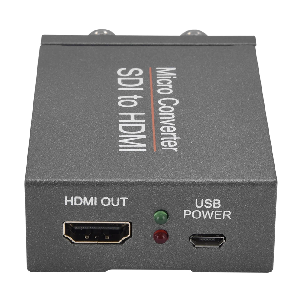  Hd Sdi a Hdmi Video Converter Bnc 3G Sdi a Hdmi 1080P Adattatore Audio Auto Rilevamento Formato per