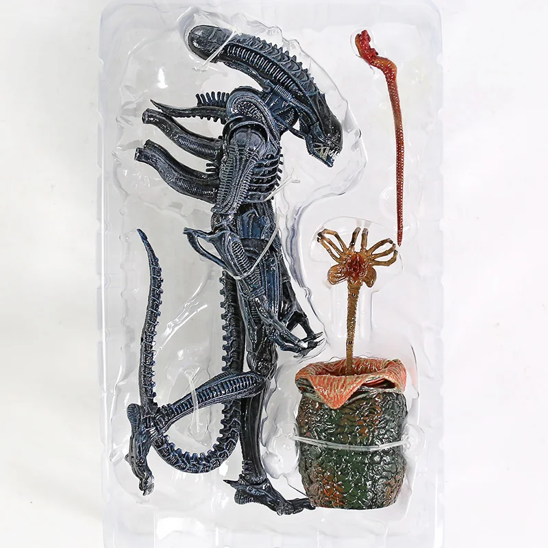 Инопланетянин NECA Ultimate Edition Синий воин инопланетянин ПВХ фигурка Коллекционная модель игрушки - Цвет: no box