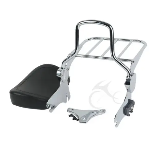 Мотоциклетная съемная спинка Sissybar и багажная стойка для Harley Touring Road King Electra Glide модель Road Street Glide 1994-2008