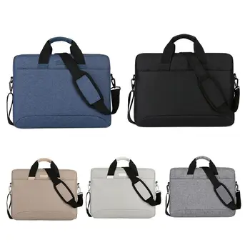 

Laptop Bag 14 15 Inch Briefcase Expandable Computer Shoulder Bag Waterproof Case M0XB
