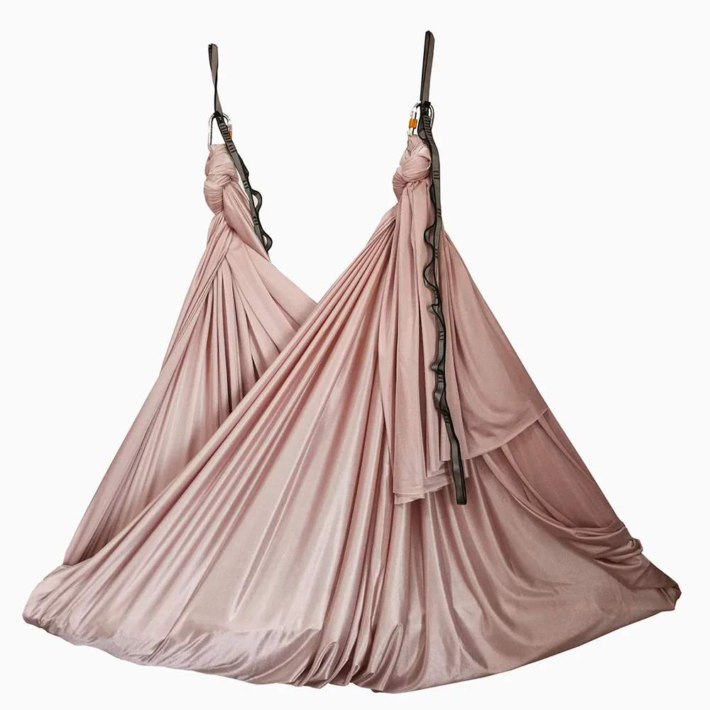 Aerial Anti-gravity Yoga Hammock Flying Yoga Swing Bed Home Pilates Bodybuilding Equipment Fitness 5MX2.8M SET