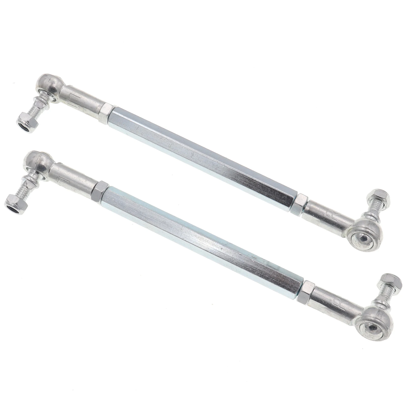 1 Pair 175 185 210 220 240 260 280 315mm M8 Ball Joint Steering Bar Bolt Tie Rod Kits for 49cc Mini Chinese ATV Quad Bike