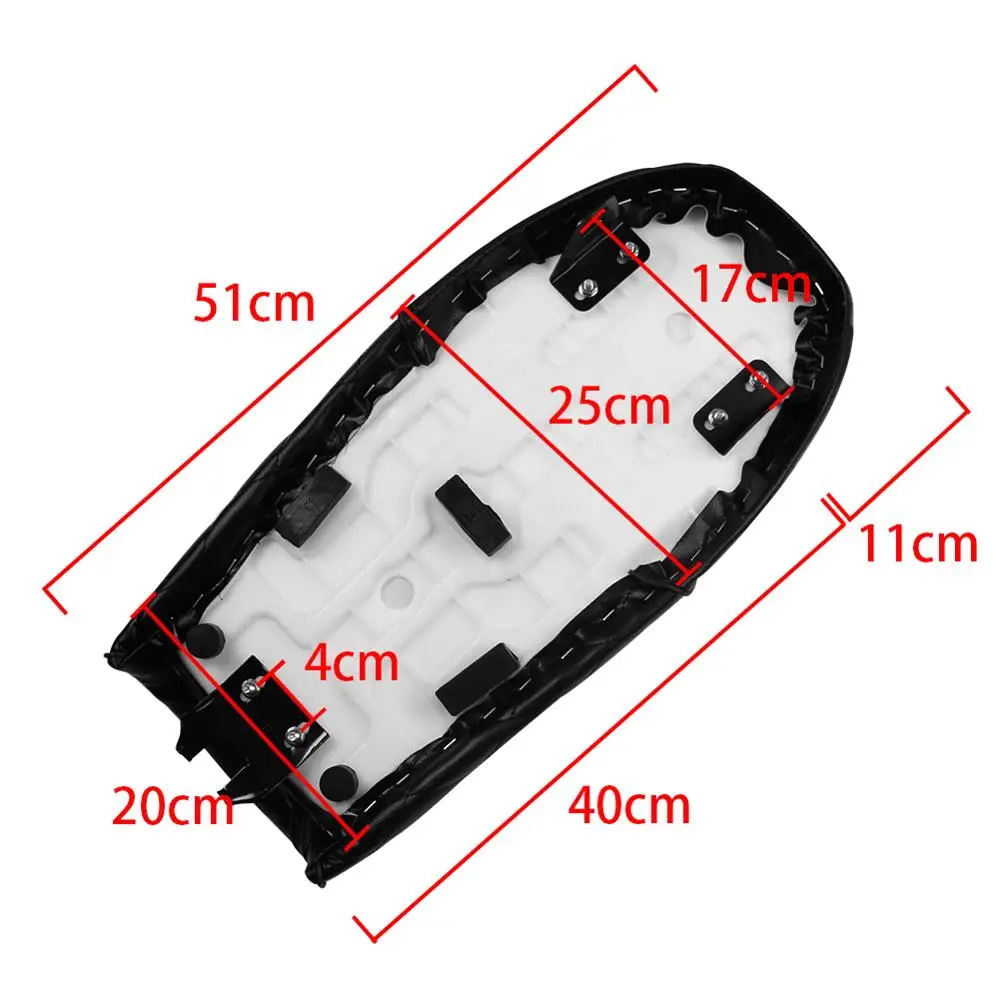 Для горба седло кафе гонщик винтажный стул подушка для Honda CB CL Suzuki GS Yamaha XJ