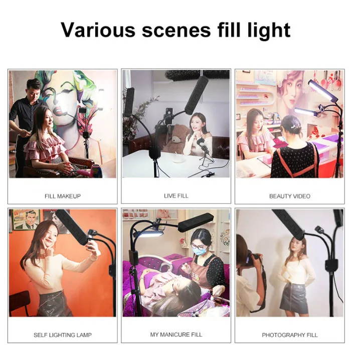 Enhanced Photography Studio Makeup LED Fill Light Dimmable Video Beauty Light Device YE-Hot
