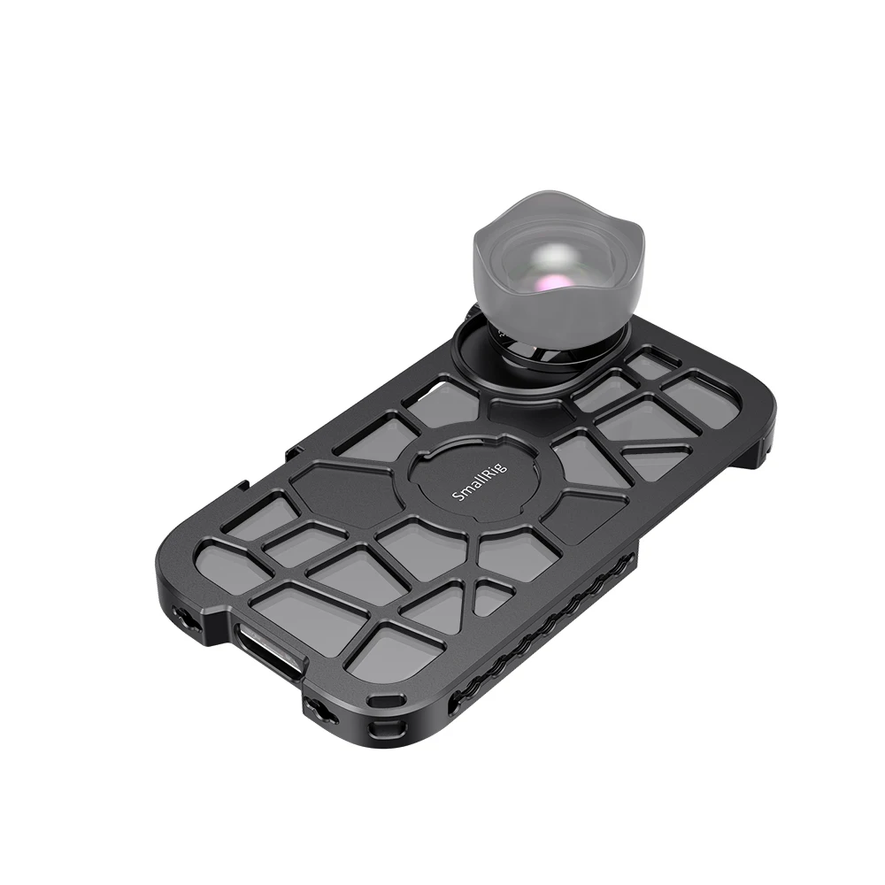 SmallRig Pro Мобильная клетка для iPhone X/XS облегающая клетка для видеосъемки с креплением для холодного башмака-2414