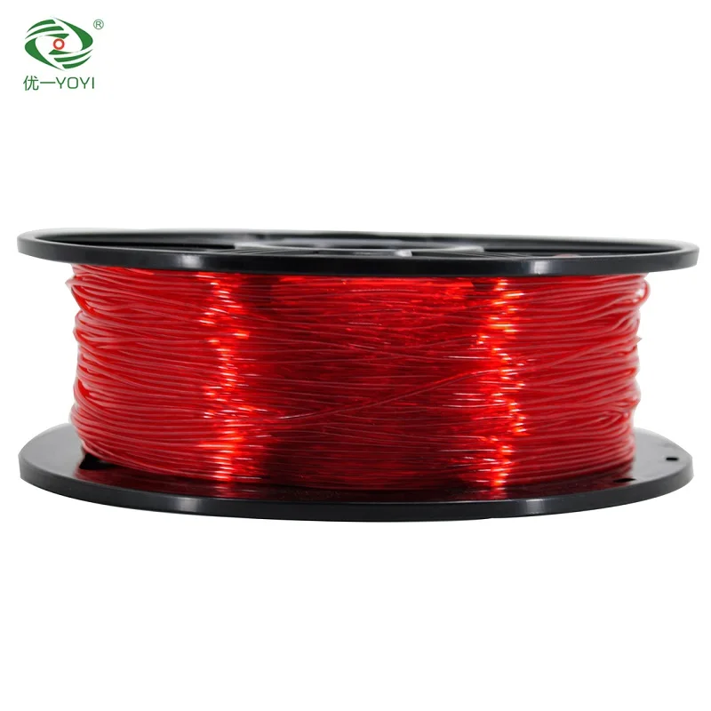 

YOYI Red Flexible TPU 1.75mm Welding Rods Various Colors plastic 3D Printing Materials 0.8kg
